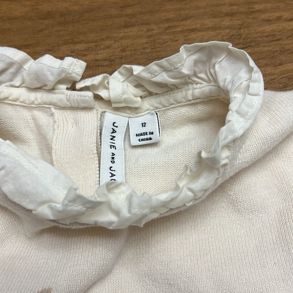 Janie and Jack deer sweater size 12 - Picture 5 of 8